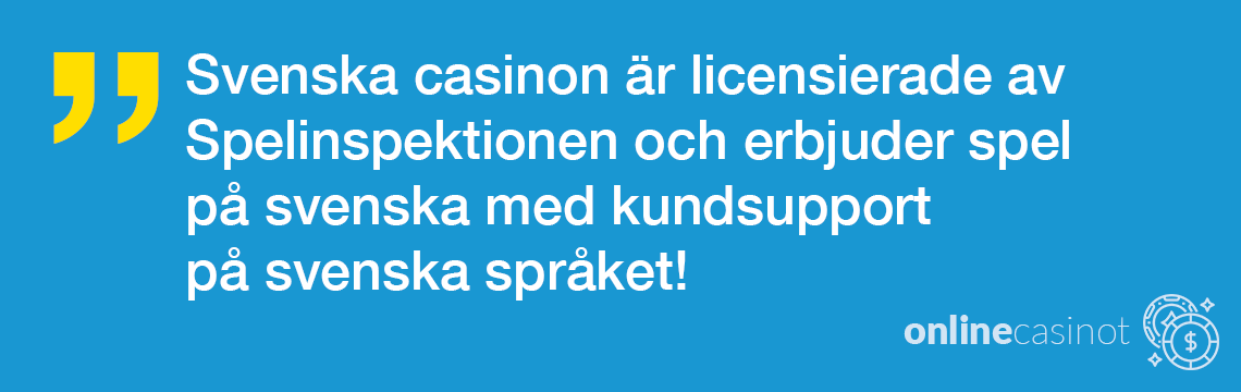 info om svenska casinon